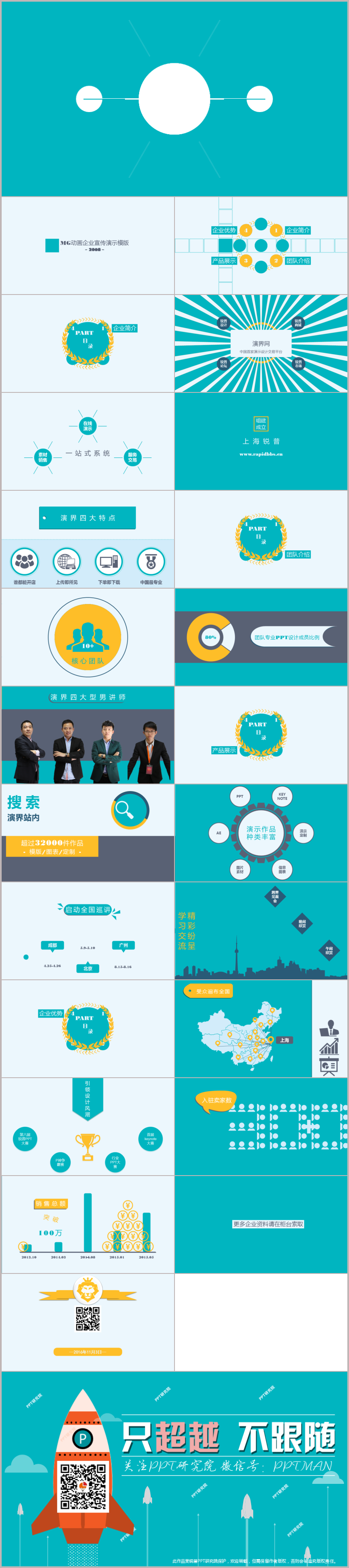 MG動畫企業(yè)宣傳演示模版