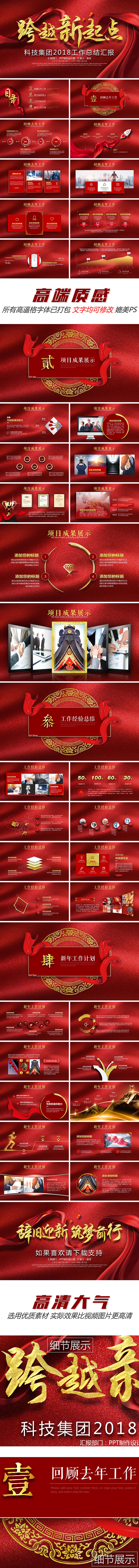 高端質(zhì)感中國紅綢緞年終工作總結(jié)商務(wù)報告企業(yè)公司集團(tuán)年會頒獎新年計劃述職匯報商務(wù)活動策劃方案通用PPT