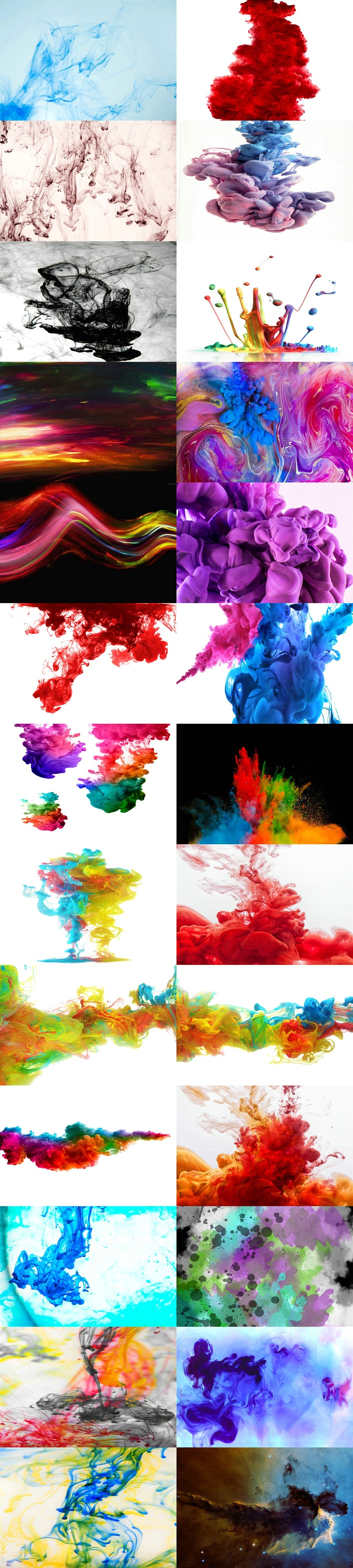 水彩水墨效果圖片