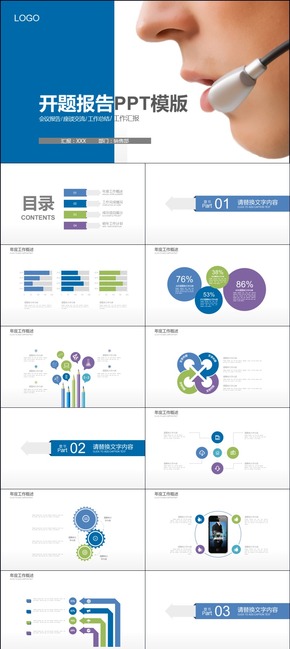 客服培訓就職演說 述職報告崗位競聘PPT