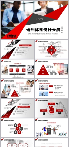 如何建立企業(yè)培訓(xùn)管理體系PPT模板