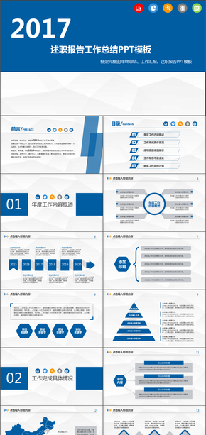 2017述職報告工作總結(jié)ppt