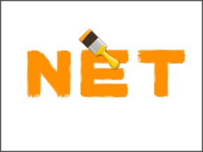 互聯網NET油漆刷個性ppt開頭