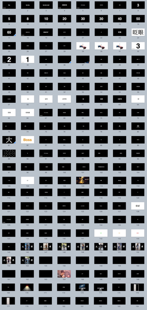 仿蘋果60S快閃版視頻，200頁Keynote源文件，音樂動畫已調好，替換字體即可