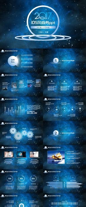 藍色大氣扁平IOS風網(wǎng)絡科技公司產(chǎn)品介紹總結(jié)匯報計劃職述商務通用ppt