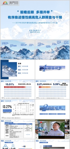 丹陽市高風(fēng)險人群干預(yù)工作匯報(bào)