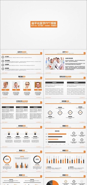 醫(yī)學醫(yī)療總結匯報計劃宣傳銷售推廣PPT模板