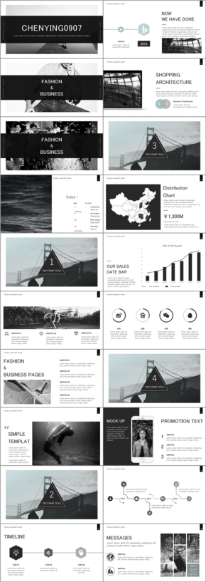 灰色時(shí)尚歐美風(fēng)商業(yè)貿(mào)易市場(chǎng)會(huì)展PPT模板