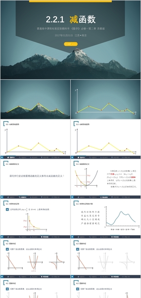 高中數(shù)學(xué)《函數(shù)單調(diào)性》獲獎(jiǎng)PPT課件