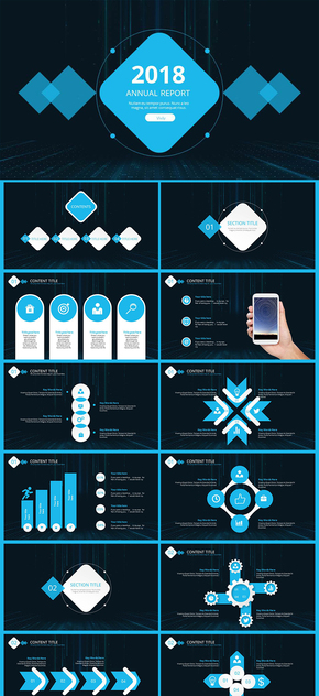 藍(lán)色炫酷工作總結(jié)匯報年終總結(jié)新年計(jì)劃商業(yè)創(chuàng)業(yè)計(jì)劃商務(wù)通用PPT模板