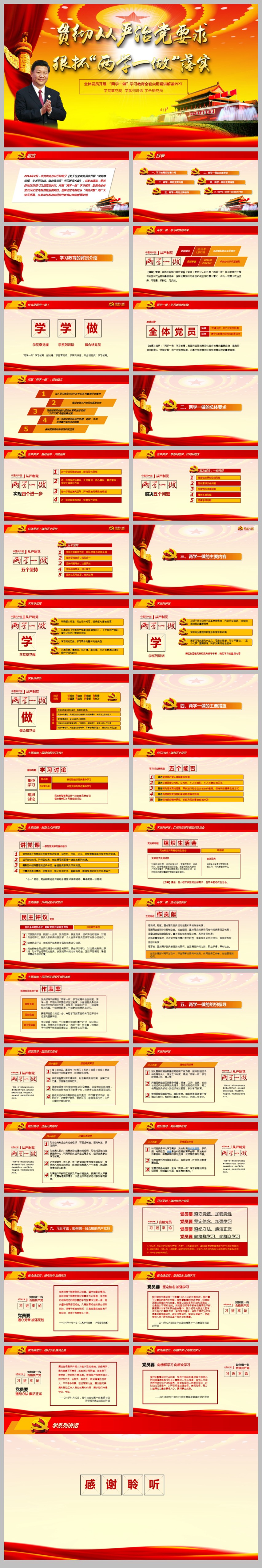 貫徹兩學(xué)一做從嚴(yán)治黨學(xué)習(xí)解讀教育活動ppt模
