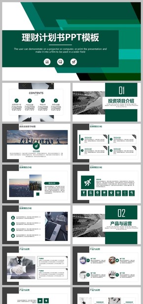 極致簡(jiǎn)約理財(cái)計(jì)劃書(shū)PPT模板
