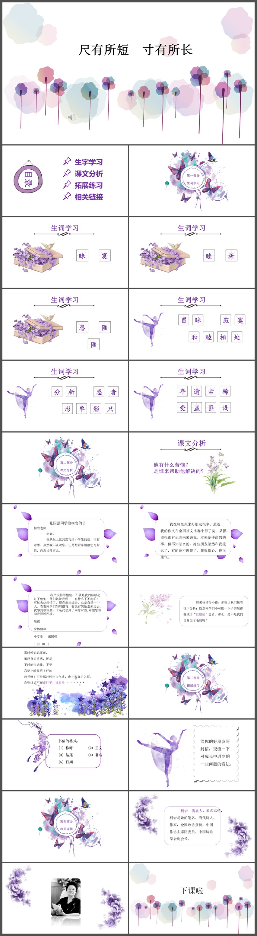 尺有所長(zhǎng)寸有所短四年級(jí)說(shuō)課課件PPT