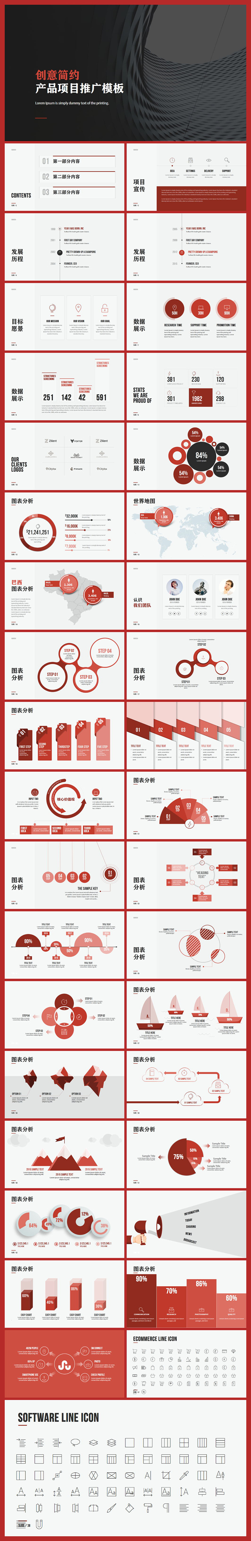 【簡約風(fēng)】大氣商務(wù)市場工作總結(jié)匯報PPT模板