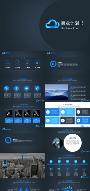 高端大氣創(chuàng)業(yè)融資商業(yè)計(jì)劃書PPT通用模板