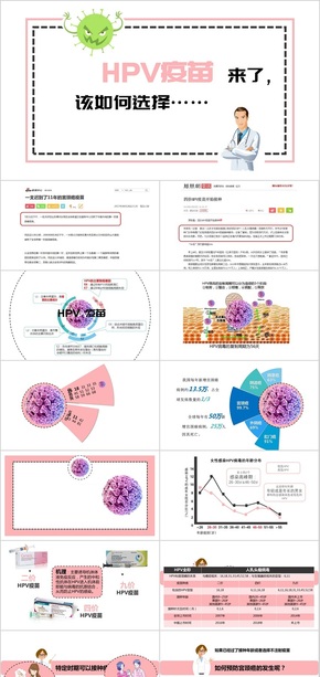 【醫(yī)療醫(yī)藥衛(wèi)生PPT】宮頸癌HPV疫苗來了，該如何選擇